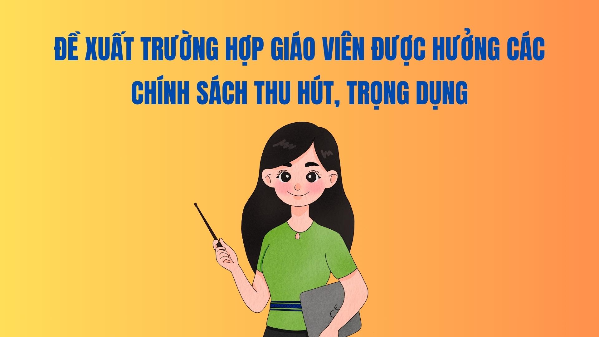 Proposal for teachers to enjoy attraction and promotion policies