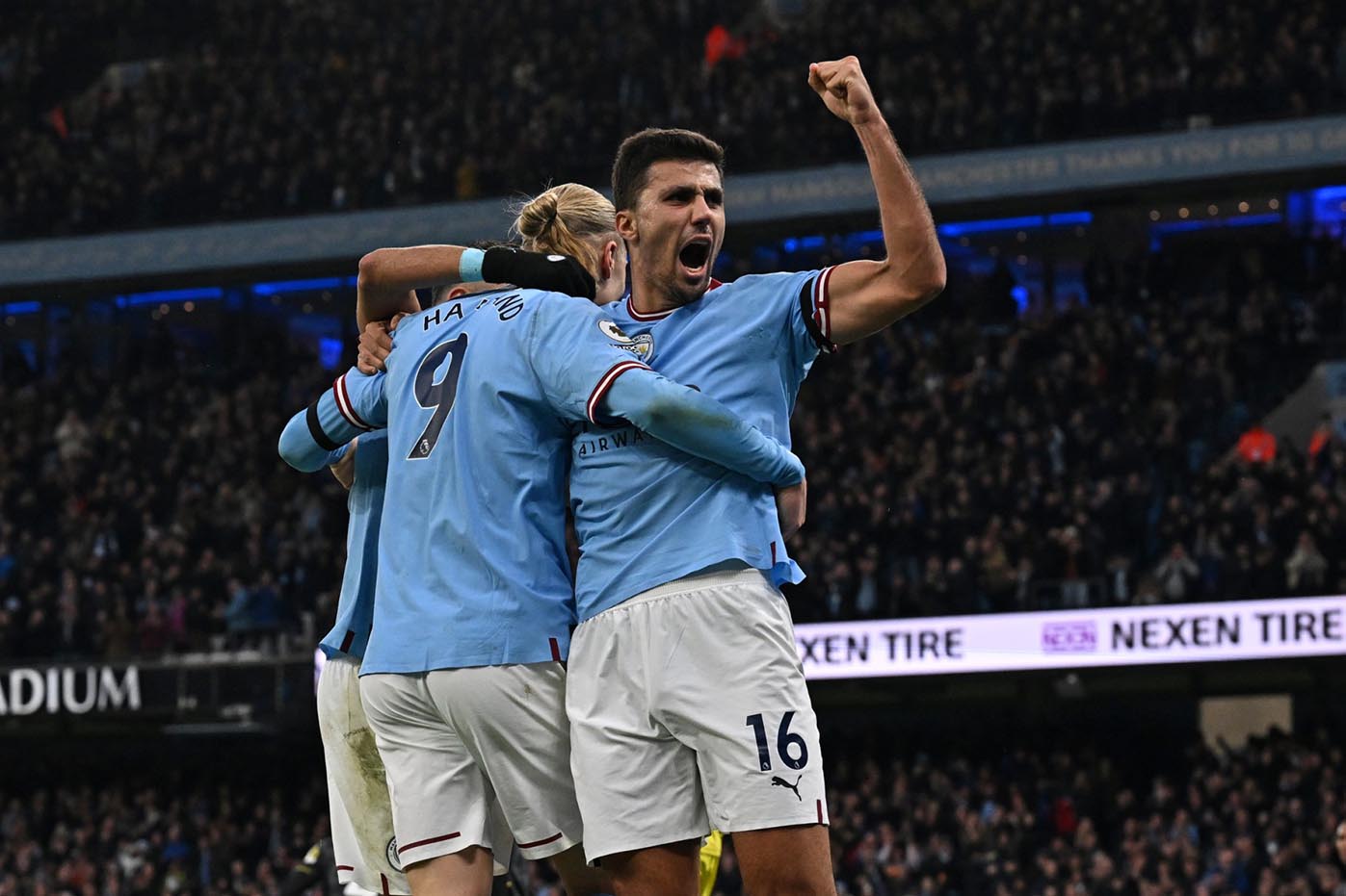 Rodri vo cung quan trong voi Man City. Anh: AFP