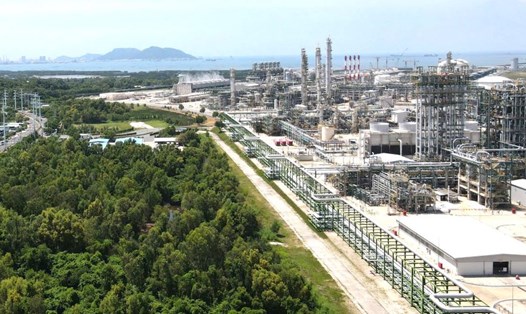 Dự án hóa dầu tại xã Long Sơn đang triển khai các bước đầu tư để trở thành nhà máy sản xuất xanh. Ảnh: Thành An