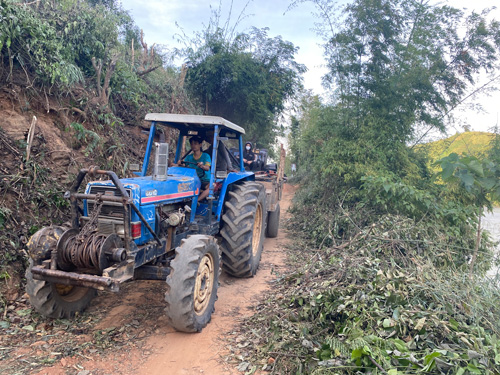 Cac du an thuy dien nho, mang tinh chat dieu tiet nguon nuoc se hai hoa voi loi ich cua nguoi dan dia phuong. Anh: Thanh Tuan 