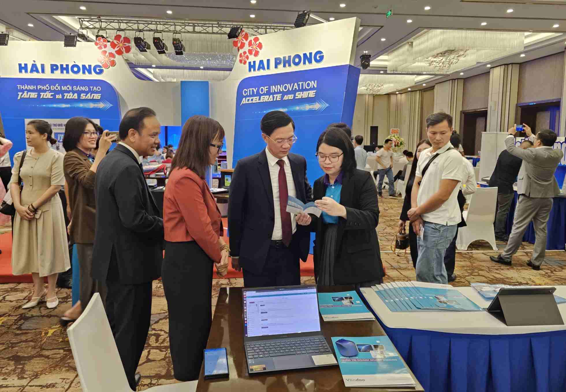 革新的なテクノロジー製品は、科学技術イベント Techfest Hai Phong で展示されます。写真: ミン・フン