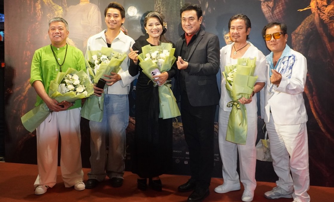 Dien vien Lam Thanh Nha chia se ve phim. Anh: Mai Anh.