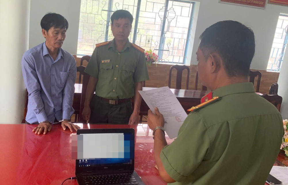 Qua điều tra xác định Lâm Văn Phước mới là chủ mưu, cầm đầu đường dây tổ chức đưa, đón người xuất cảnh, nhập cảnh trái phép sang Campuchia để đánh bạc. Ảnh: Công an cung cấp