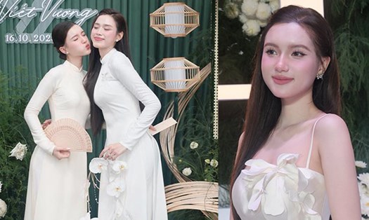 Hoàng Tú Quỳnh bên người chị thân thiết - Đỗ Thị Hà.