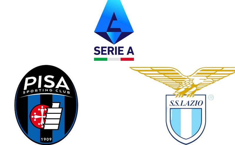 Pisa vs Lazio in Serie A. Graphics: Van An