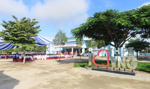 Nơi thầy giáo Đ.T công tác. Ảnh: Anh Đạt