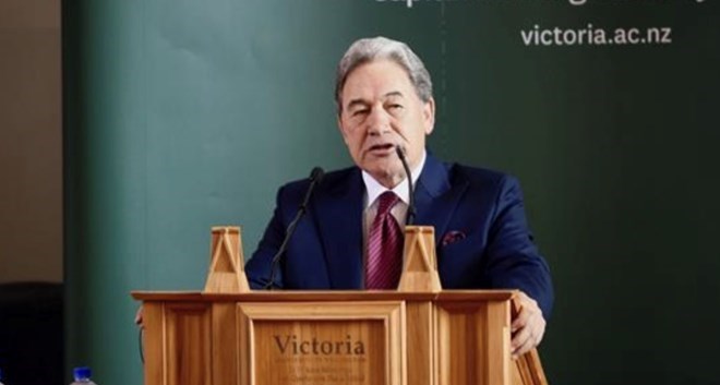 New Zealand Secretary of State Winston Peters. Photo: Xinhua