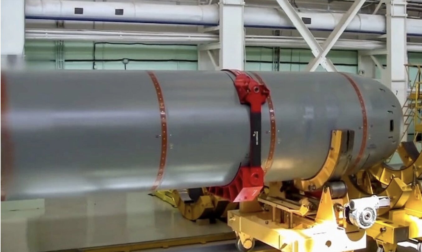 The first prototype of the Poseidon schools in the video was released by Russia in 2018. Photo: Russian Ministry of Defense