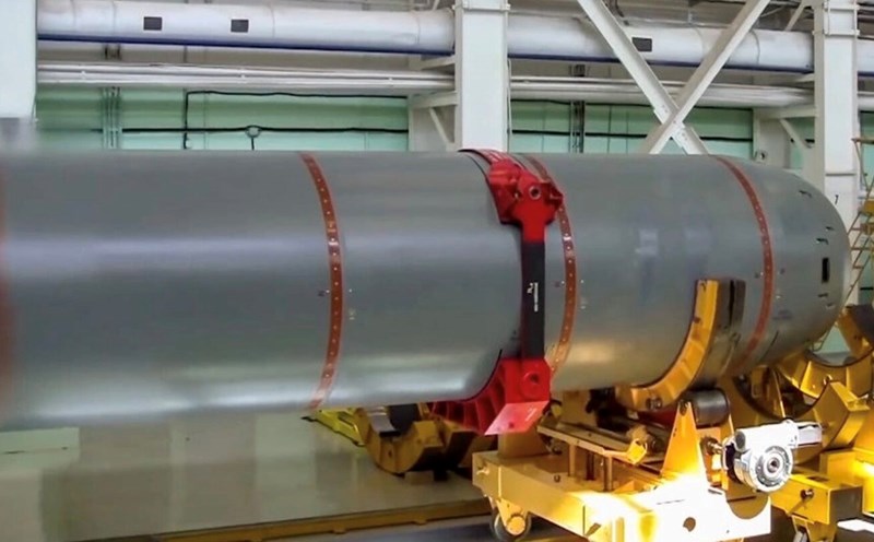 The first prototype of the Poseidon schools in the video was released by Russia in 2018. Photo: Russian Ministry of Defense