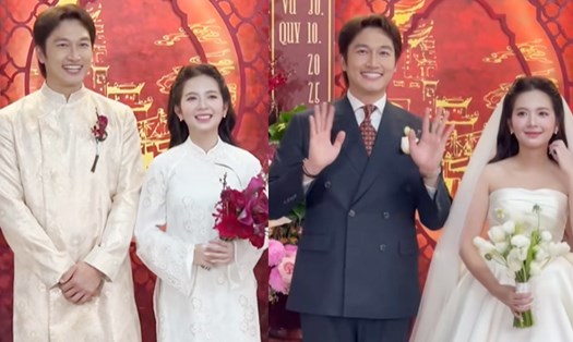 Lễ vu quy của cặp đôi Đình Tú - Ngọc Huyền