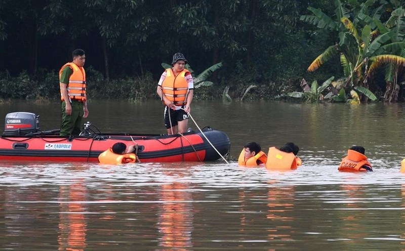 Authorities in Quang Ngai have found the body of Mr. Le Ba Hieu. Photo: Trong Quoc