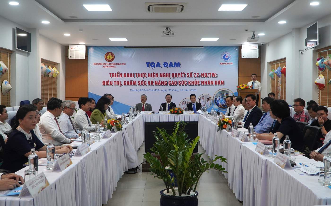 Toa dam dien ra vao ngay 30.10. Anh: Thanh Chan