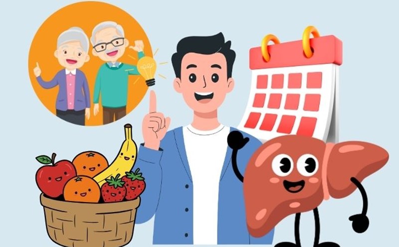 The secret to helping the elderly eat fruit without harming the liver