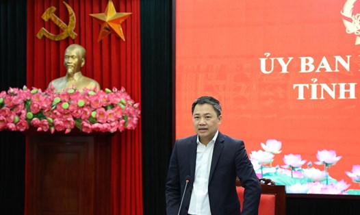 Ông Nguyễn Đình Việt, Chủ tịch UBND tỉnh Sơn La. Ảnh: Lê Hồng