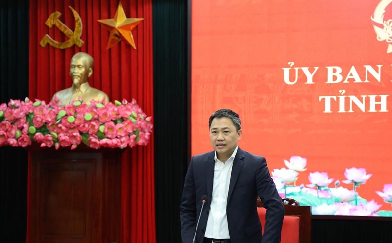 Mr. Nguyen Dinh Viet, Chairman of Son La Provincial People's Committee. Photo: Le Hong