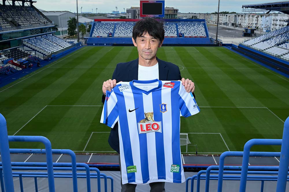 Former Thailand coach Ishii leads BG Pathum United club. Photo: BG Pathum United