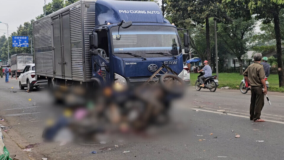 ホーチミン市で連続交通衝突、1人がその場で死亡