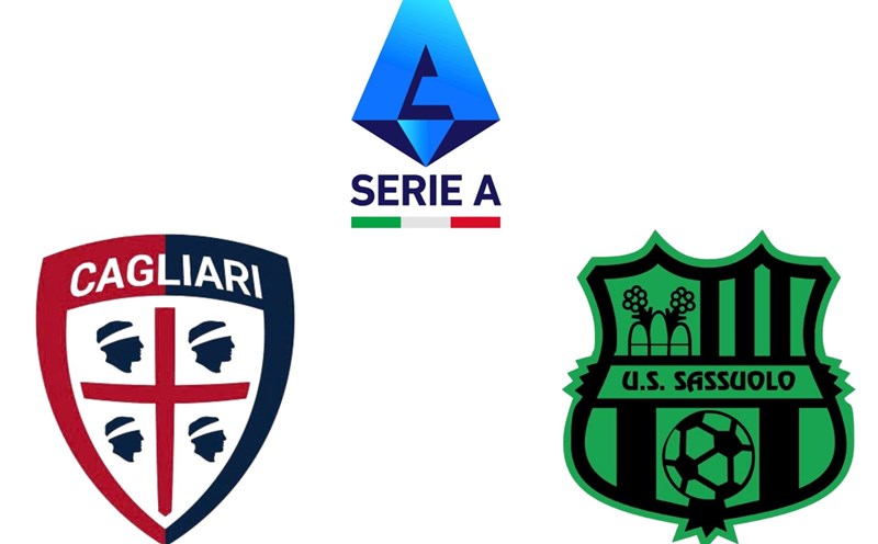 Cagliari vs Sassuolo in Serie A. Graphics: Van An