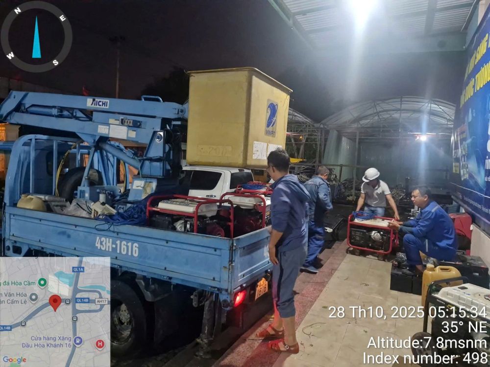 VNPT huy dong may phat san sang ung cuu thong tin va ho tro ba con sac luu dong