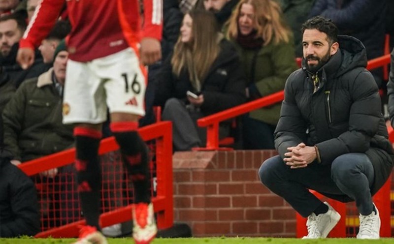 Ruben Amorim has two major concerns about suspension at Man United. Photo: AFP