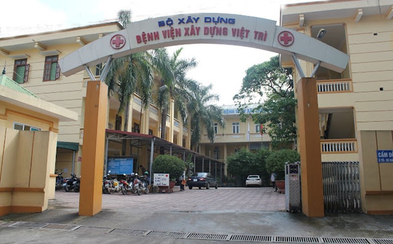 Viet Tri Construction Hospital will be merged into Phu Tho General Hospital. Photo: Provided by the unit