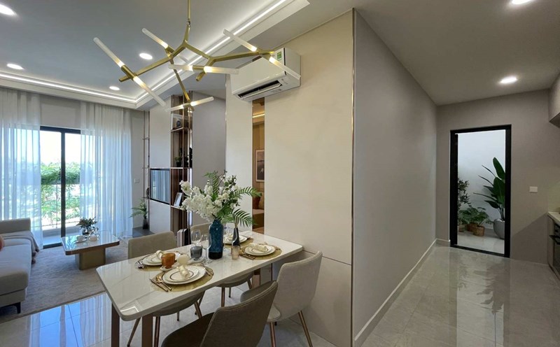 Model apartment of K- Home New City social housing project. Photo: Dinh Trong