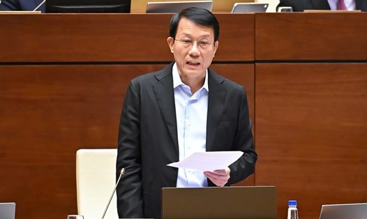Đại tướng Lương Tam Quang - Bộ trưởng Bộ Công an. Ảnh: Quochoi.vn