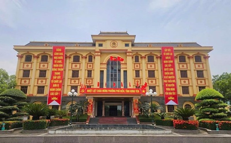 Hung Yen aims for a two-level, efficient and smooth e-government. Photo: Pho Hien Ward