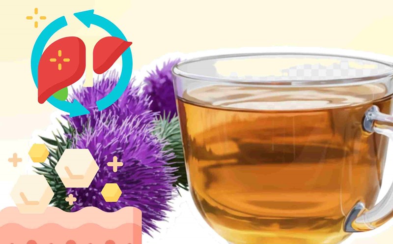 Drinking milk tea every day helps detoxify the liver, skin is bright and smooth