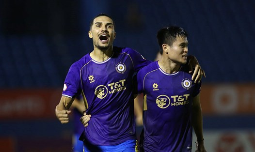 Hà Nội FC hướng đến chiến thắng thứ 2 dưới thời huấn luyện viên Harry Kewell. Ảnh: Thanh Vũ