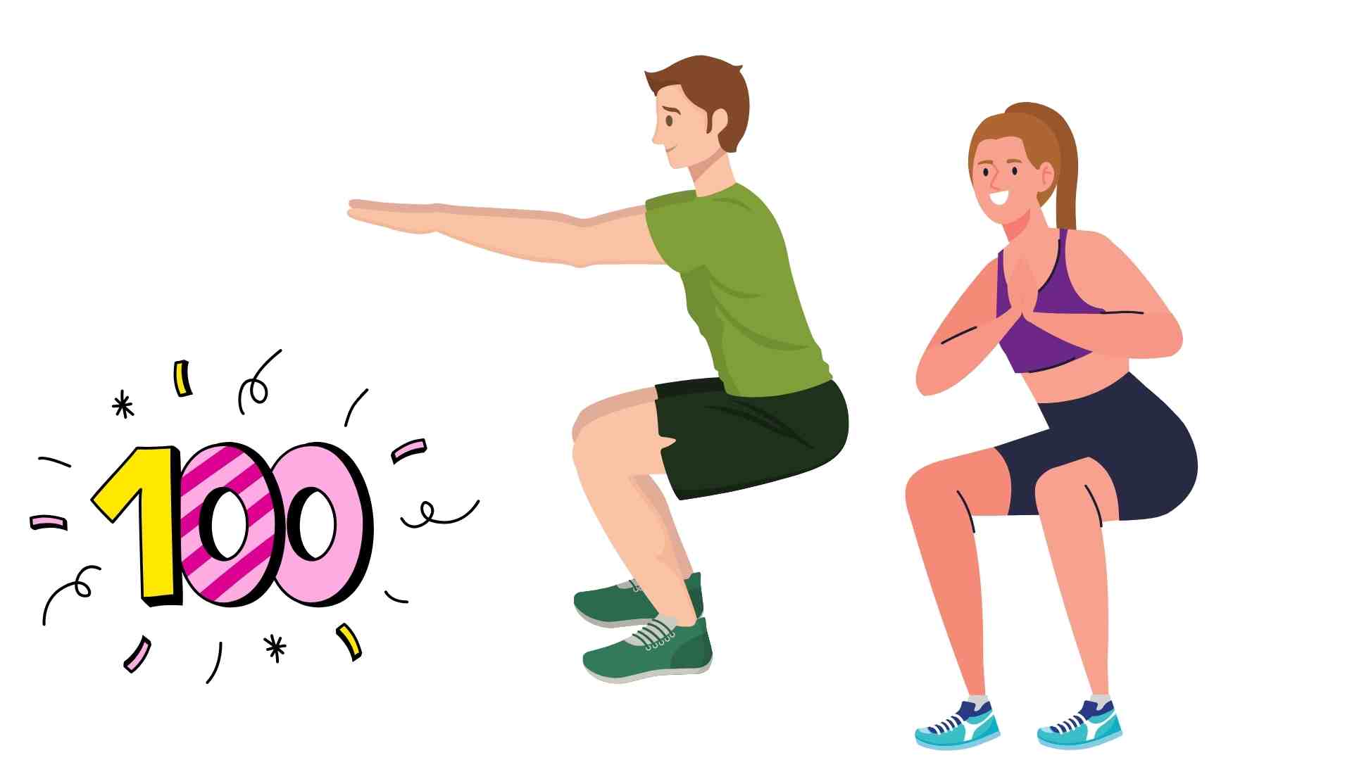 El squat aporta muchos beneficios para la salud. Grafico: Ha May