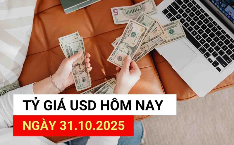 USD exchange rate today, October 31, 2025.