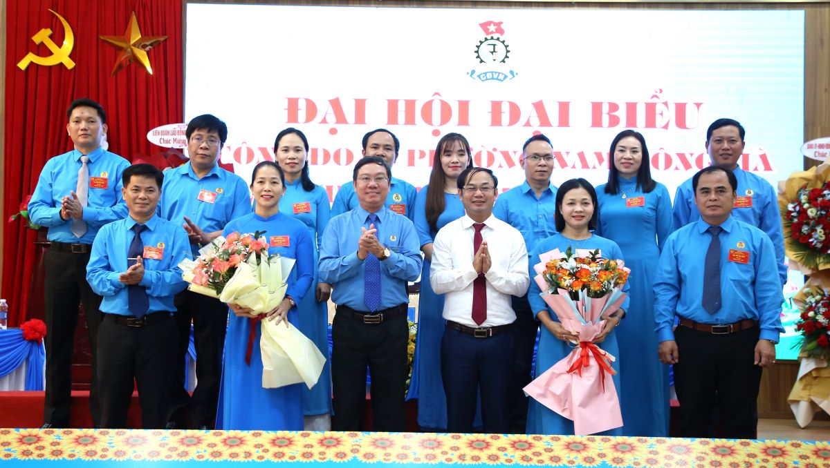 Ban Chap hanh, Ban Thuong vu, Uy ban Kiem tra va giu chuc Chu tich, Pho Chu tich, Chu nhiem Uy ban Kiem tra Cong doan phuong Nam Dong Ha 