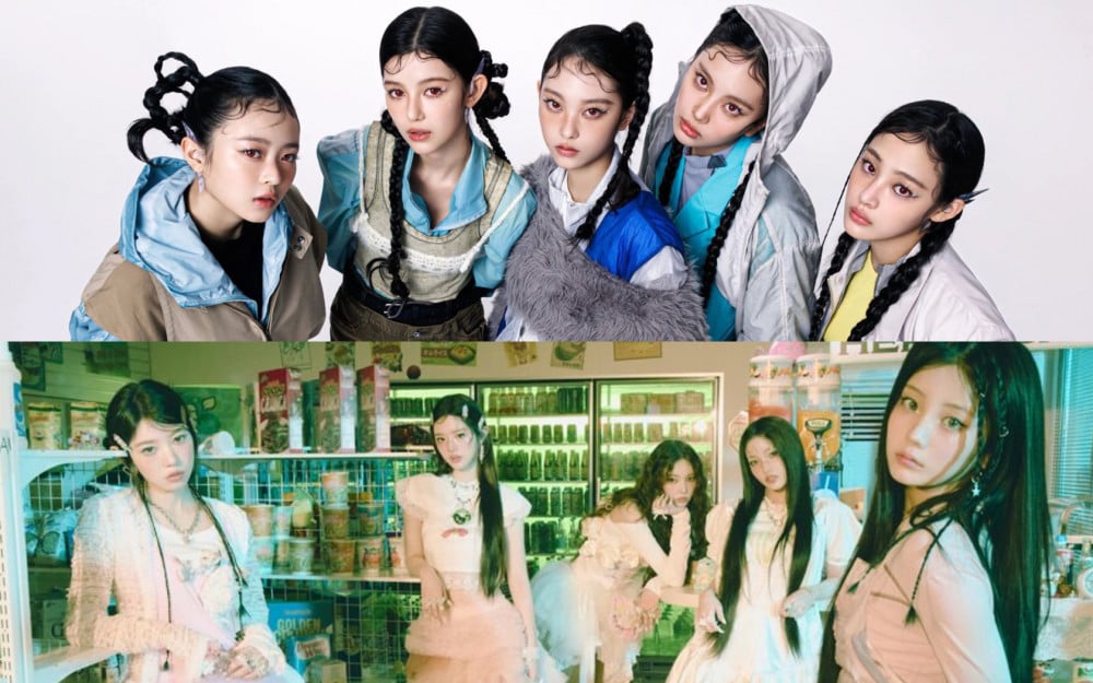 ILLIT and NewJeans. Photo: Lotte.