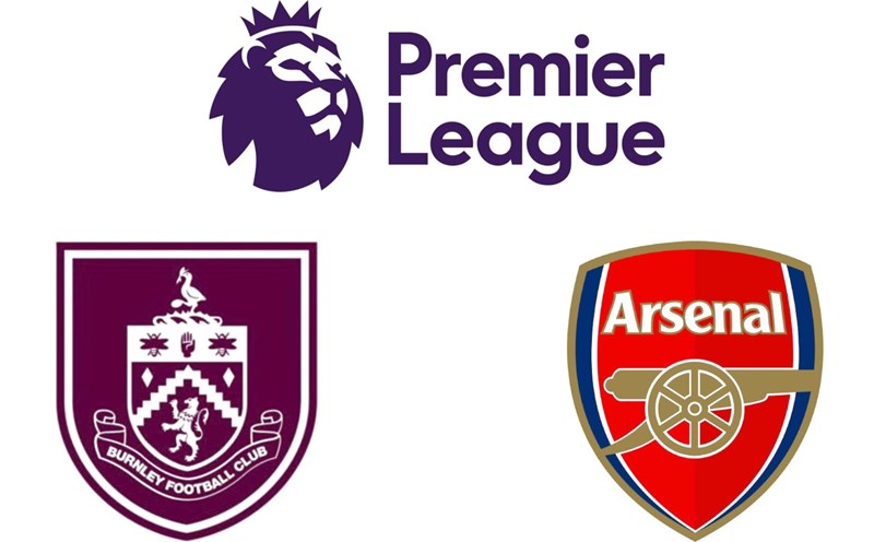 Burnley against Arsenal in the Premier League. Graphics: Van An