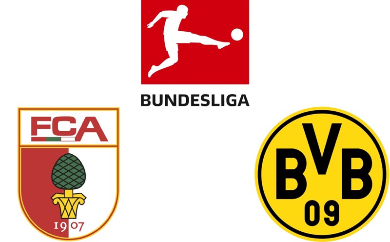 Augsburg face Dortmund in the Bundesliga. Graphics: Van An