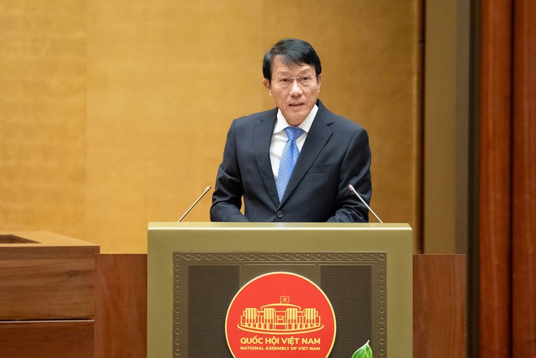 Bo truong Bo Cong an Luong Tam Quang. Anh: Quochoi.vn