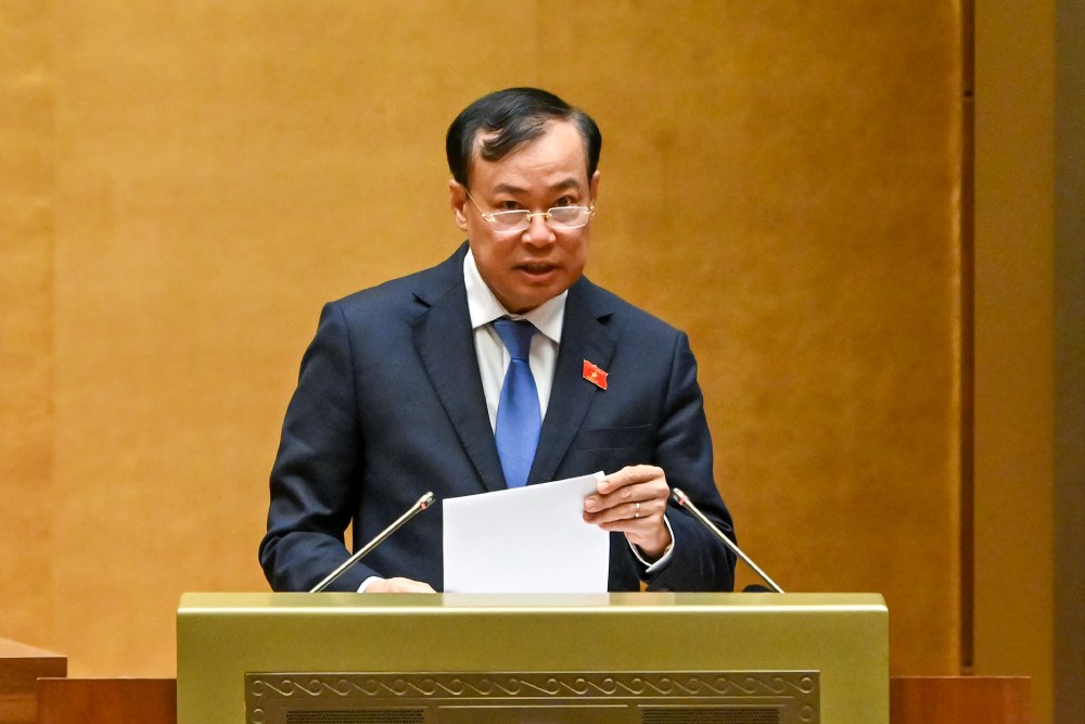 Chu nhiem Uy ban Quoc phong, An ninh va Doi ngoai Le Tan Toi. Anh: Pham Dong