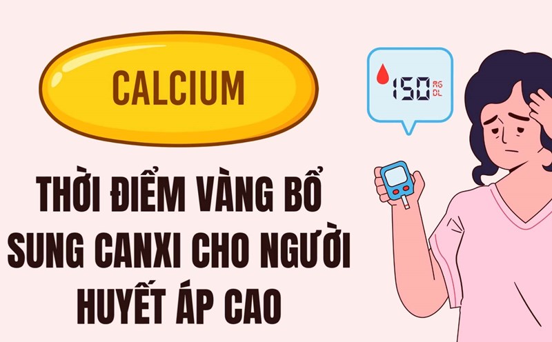 The golden time to supplement calcium for people with high blood pressure
