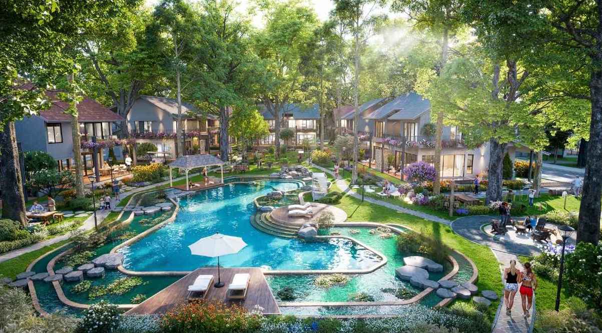 Vuon Roc Rach tai Retreat Forest.