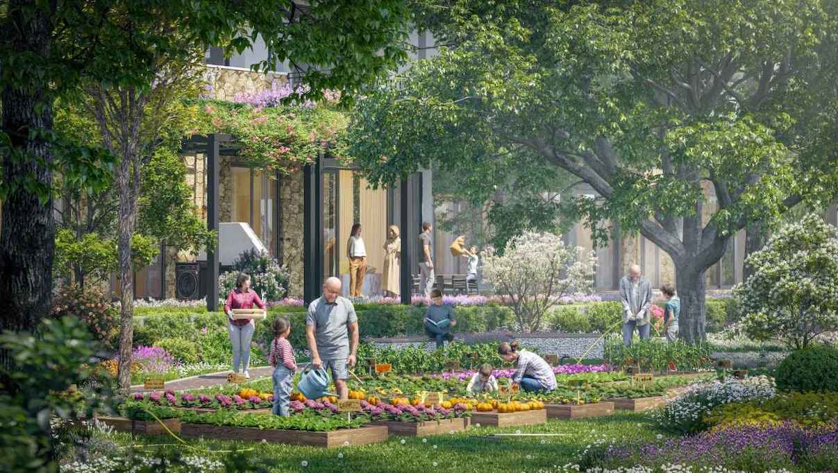 Vuon Ngat Huong tai Retreat Forest.