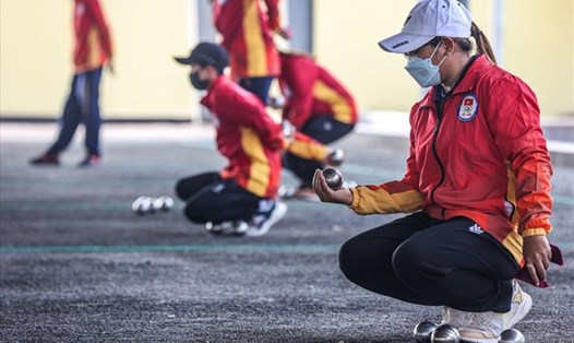 Vận động viên bi sắt Việt Nam sẽ có cơ hội thi đấu tại SEA Games 33. Ảnh: SG