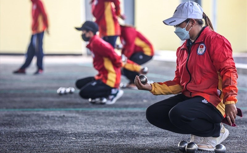 Vietnamese iron badminton athletes will have the opportunity to compete in the 33rd SEA Games. Photo: SG