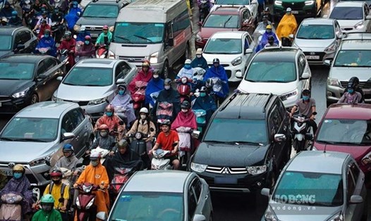 Dự báo không khí lạnh tiếp tục gây mưa ở Bắc Bộ hôm nay 31.10. Ảnh: Hữu Chánh