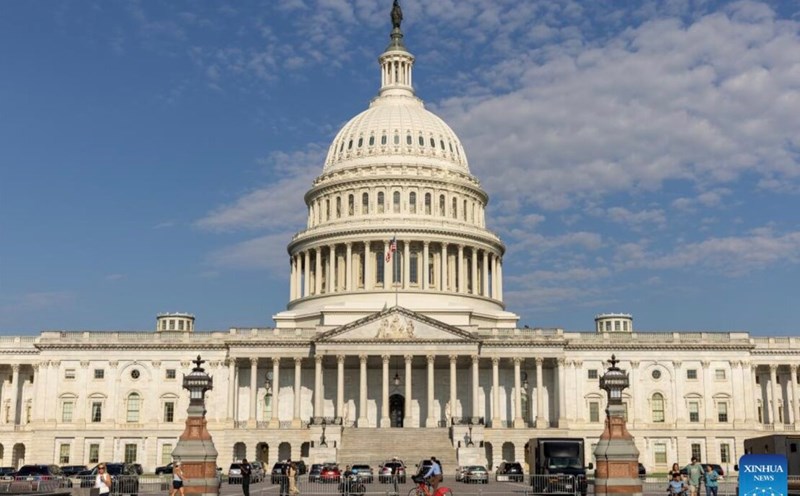 The US Senate voted on October 30 to cancel President Donald Trump's counterpart tax that affected more than 100 countries. Photo: Xinhua