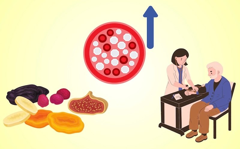 Dried fruits that people with diabetes should avoid.