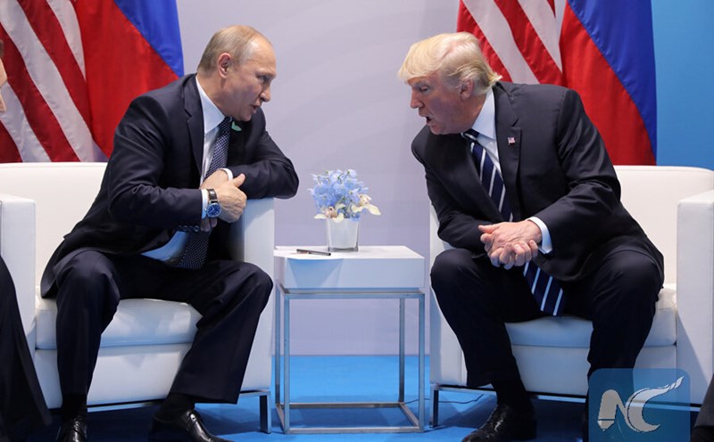 US President Donald Trump and Russian President Vladimir Putin. Photo: Xinhua