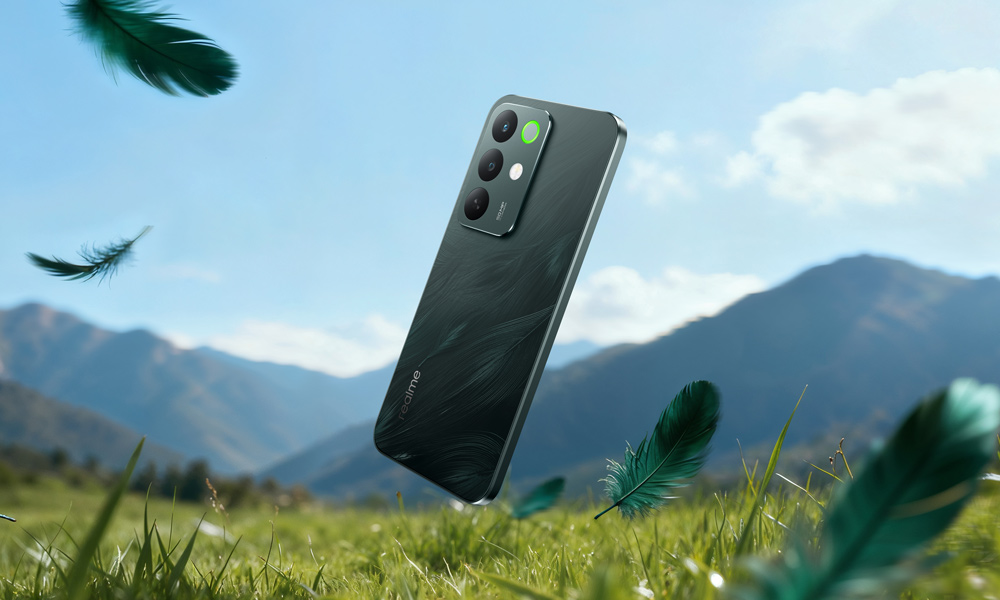 Realme C85 is huge blue. Photo: Provided by the enterprise