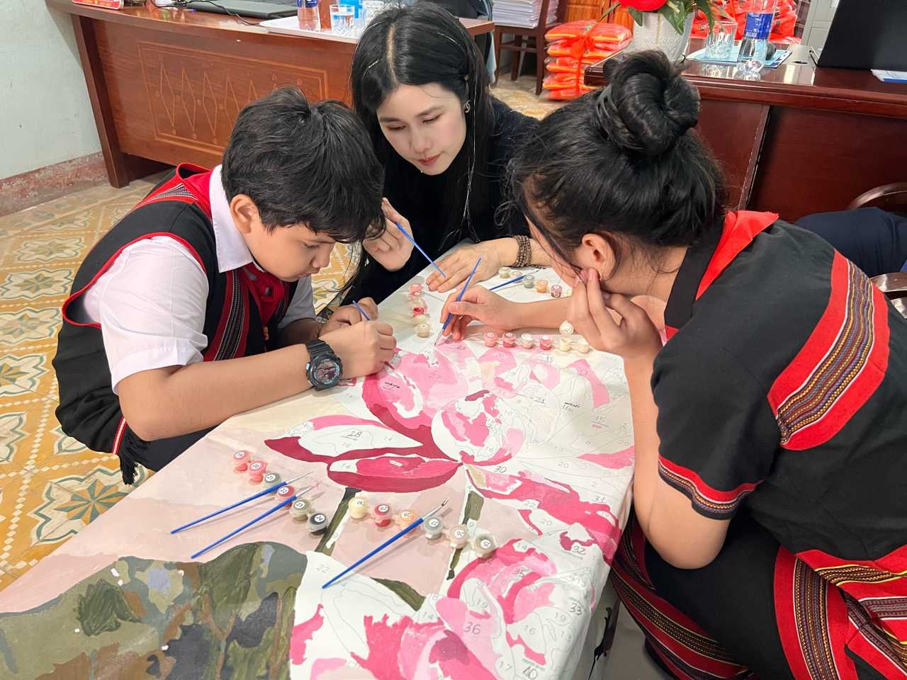 Phuc Anh completed his project. Photo: Provided by the artist.