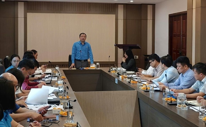 The Hai Phong City Labor Federation has issued a petition for a person who is called up for work - a house in a commune. Photo: Mai Dung